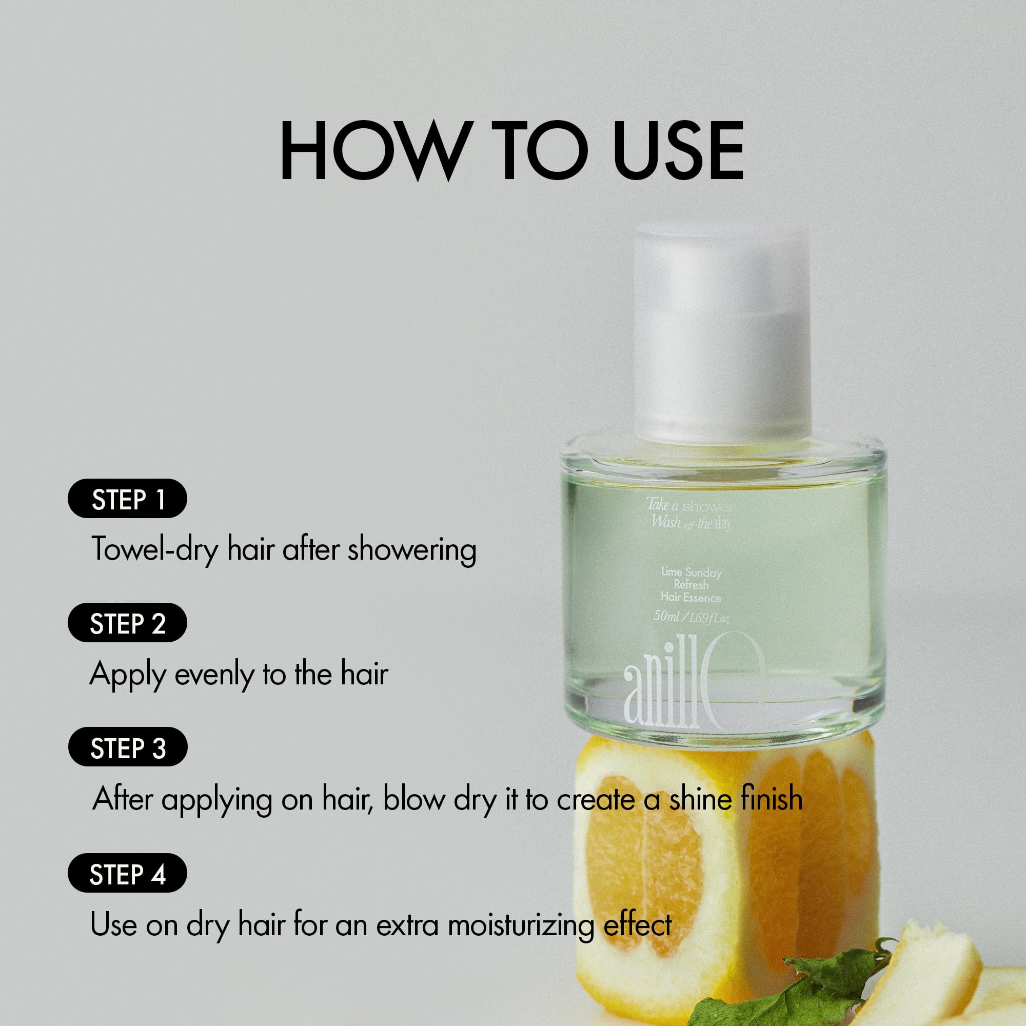 Amazon.com: ANILLO Sunday Refresh Lime Hair Essence with Vitamin C